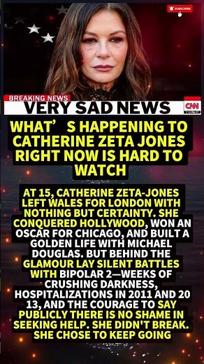 What’s Happening to Catherine Zeta Jones Right Now Is Hard to Watch #Shorts #viral
