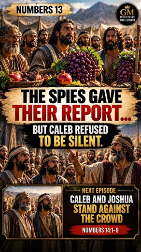 The Spies Gave Their Report… But Caleb Said “We Can Take It” | Numbers 13