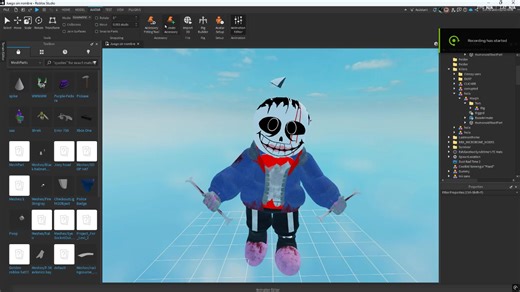 An old insanity model #sans #insanitysans #modeling | sans