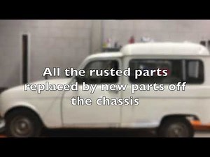 Renault 4 restoration HD 1080p