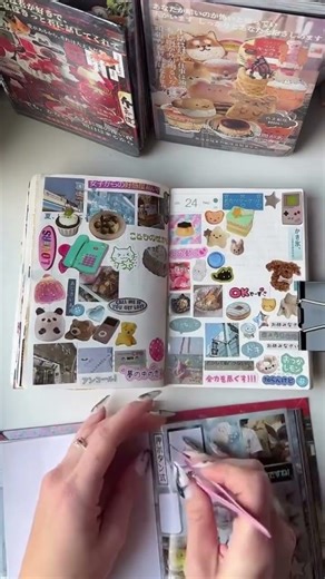 quick sticker dump! I often fall behind in my daily Hobonichi journal, and making up some spreads