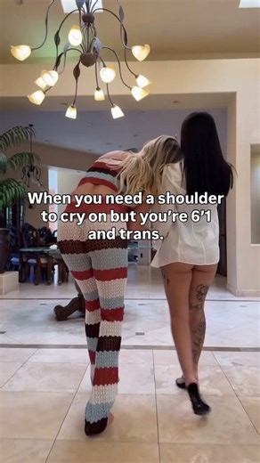 It’s the Thought That Counts! 💕 #tallgirls #trans #shorts