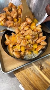 Krispy Kreme Doughnut Peach Cobbler | Show Mukbang