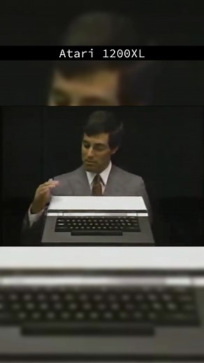 The Atari 1200XL was the first of the Atari XL Computer Line and came in a sleek, low-profile, Aluminium and smoked Plastic Case #1200xl #atari #march1983 #computer #homecomputer #8bit #oldcomputer #retrocomputer #retrotech #techgeek