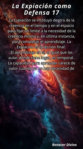 17 La Expiación como Defensa - Un Curso de Milagros UCDM
