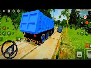 off road heavy Tipper truck traffic driving l Tipper Truck game