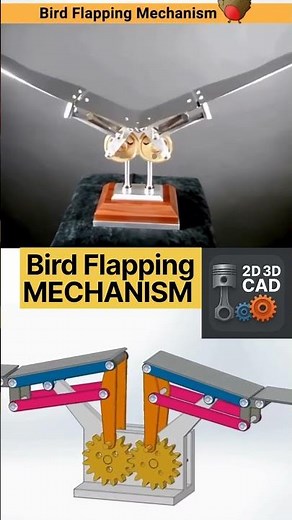 This Mechanism Makes Wings Flap 😲