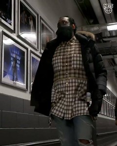 Así llegó James Harden al Barclays Center. 😎 Todo listo para el debut de La Barba 🧔 con Brooklyn Nets. 🔥 #SóloenNBA | NBA Mexico