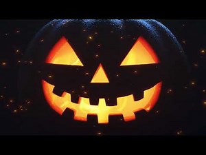 10 HOURS of Halloween Lantern 🎃 Screensaver with Spooky Sounds