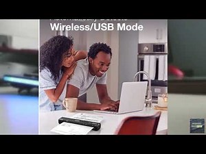 Review - Epson® WorkForce® ES-60W Wireless Portable Color Document Scanner, B11B253201