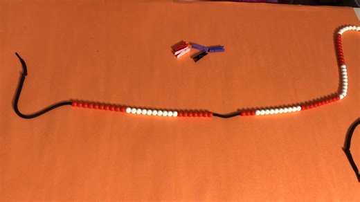 Nicki Newton on Instagram: "Exploring 2-digit addition on the beaded number line! It’s a fantastic visual tool for building number sense. We practiced different strategies today: 1️⃣ Adding tens, then ones (e.g., 34+25 is 34+20, then +5). 2️⃣ Compensating to make friendly numbers (e.g., 29+45 becomes 30+44). Love seeing that flexible thinking! #MathChat #iTeachMath #NumberTalks#primaryschool #primaryschoolteacher #earlychildhoodeducation #numberline #firstgrade #firstgradeteacher #firstgrader #f