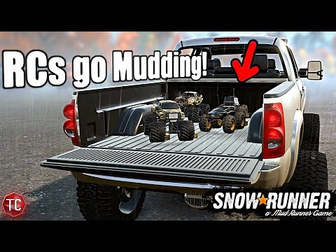 SnowRunner: R/C Trucks Go MUDDING! (CONSOLE GAMEPLAY)