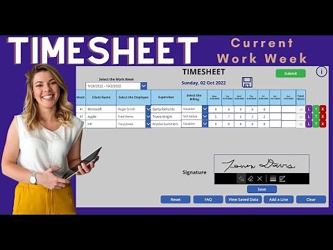 Power Apps TimeSheet Creator Part 2
