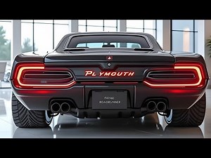 2026 Plymouth Roadrunner Is Back! Price, V8 Power, Specs & Muscle Car Comeback Review