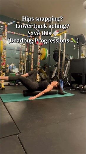 Dead-bug Exercise Progressions :) #pelvicfloorhealth #hippainrelief #almost40 #lowerbackpain