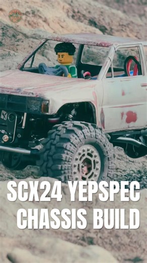 SCX24 YEPSPEC CHASSIS BUILD #24yep #lego #scx24