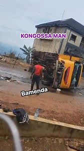 32K views · 279 reactions | Some camion fall block road for up station inside Bamenda, yesterday for night. Na today this morning time weh—those involve, struggle movam for road. ️ #kongossaman | Kongossa Man | Facebook