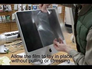 LCD Protective Film Installation