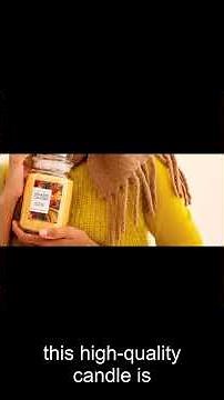 Celebrate the Magic of Christmas: Yankee Candles Large 22oz Cookie Scented Candle Lasts Up