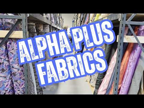 I visit a NEW Atlanta area fabric store! Is Alpha Plus Fabrics as good as Joanns?