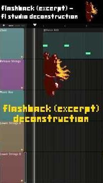 Flashback (Excerpt) [DELTARUNE] - FL Studio Deconstruction #deltarune #music #recreation