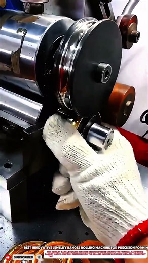 Best Innovative Jewelry Bangle Rolling Machine for Precision Forming #innovative