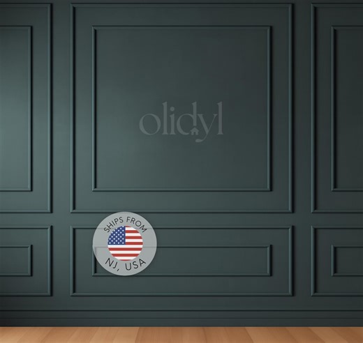 Self-adhesive Nested Wall Molding Kit: Pre-cut Wainscoting Panels - Etsy