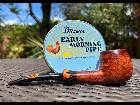 Peterson Early Morning Pipe Tobacco | Most suited for new pipe smokers | Mild & tasty English blend