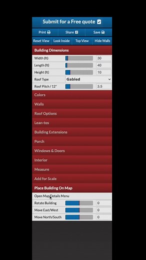 See your building in 3D with our Design Online tool! This FREE tool allows you to design the exterior and interior of your building. When you're all finished, you can upload your design to Google Earth and see the building scaled on your property. Try it today! | FBi Buildings, Inc.