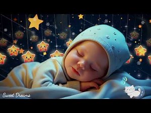 Gentle Baby Sleep Music 💤 Mozart & Brahms Lullabies for Deep Sleep All Night