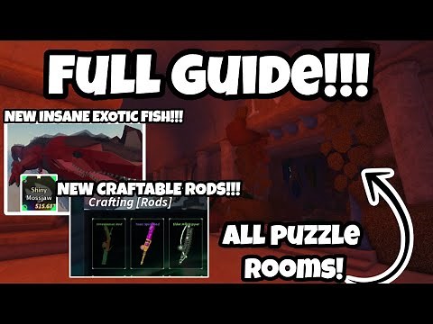FULL GUIDE On The LOST JUNGLE UPDATE In FISCH Roblox