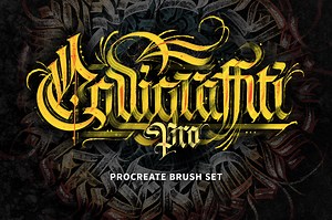Calligraffiti Pro Procreate Brush Set - Jake Rainis