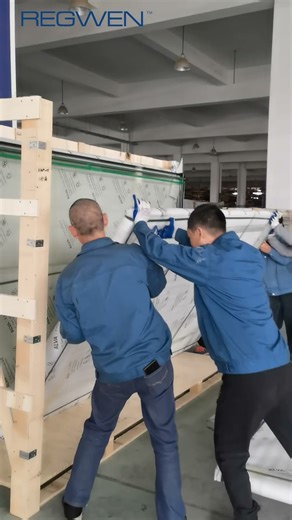 How We Pack & Move Custom Aluminum Windows Safely #aluminumwindows #buildingmaterials