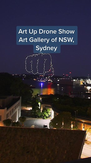 Celebrate Art with 400 Choreographed Drones in Sydney