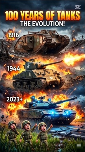 The Evolution of Tanks (1916–2025) | Military Technology History