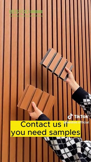 Build a nice looking Wall with Wood Composite Wall panels WPC CLADDING more information: Email:tony@bestoocn.cn WhatsApp: 8613630101223 visit:www.bestoocn.com #Compositecladding #wpcwallcladding #wpccladding #wpccladdingoutdoor #wpccladdingexterior #wpcwallpanel #wpccladding #outdoorwall #wallpanel #walldecor #walldecoration #luxurywall #flutewallpanels #walldesign #wpcfactory #wpcmanufacture #wallfactory #wallproject #walldecor #wallart #wallstreet #walldecoration #wallartdecor #wallcoverings #