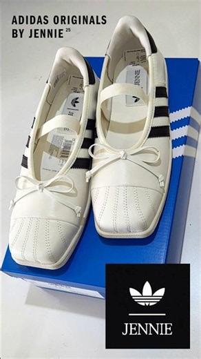 JENNIE x Adidas ORIGINALS - Superstar Sq Unboxing #jennie #adidas #fallenangel