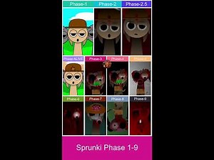 Incredibox Sprunki All PHASES From 1 - 9 #sprunki #incredibox #sprunkimod | Live-17