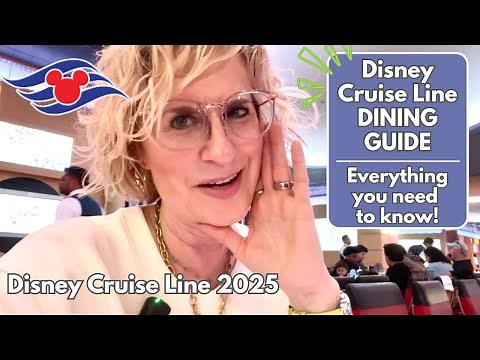 What You Need to Know about DINING on Disney Cruise Line | All the details!