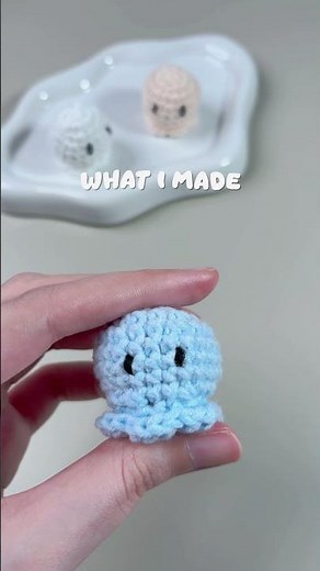 beginner friendly crochet octopus tutorial on my channel 🐙 #crochet #crochetoctopus