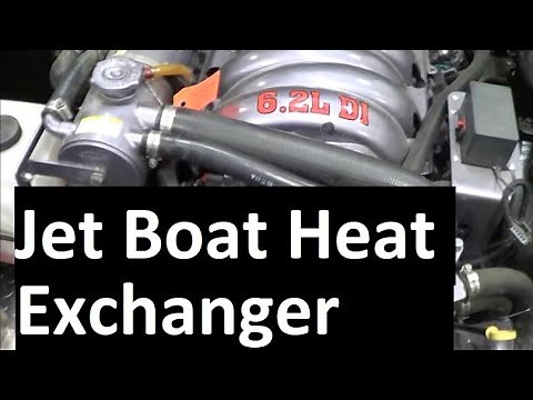 Jet Boat 6.2 DI Heat Exchanger Dissected
