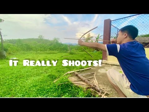 How to Make a Bow That Actually Shoots!