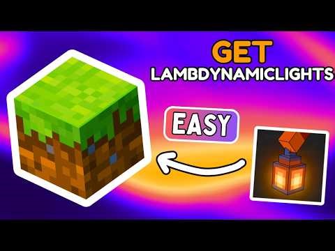 How To Download LambDynamicLights For Minecraft Java 26.1.2 | Dynamic Lights Minecraft