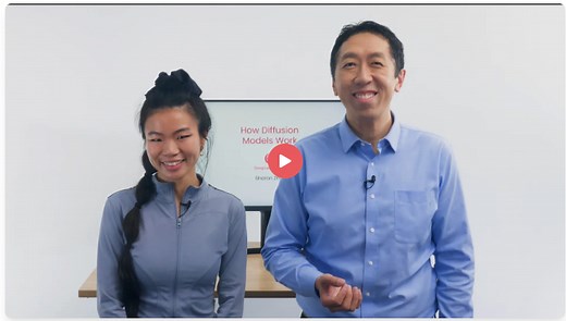 吴恩达最新《扩散模型是如何工作的》|how-diffusion-models-work|中英字幕