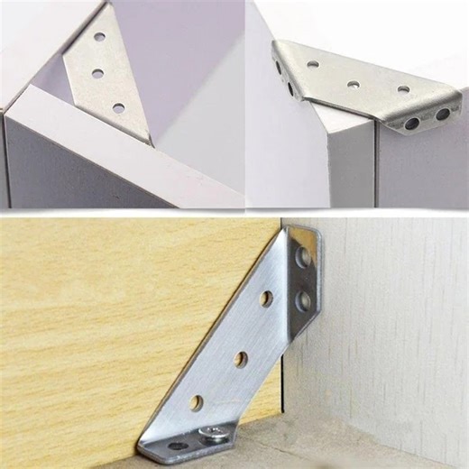 👍Use the principle of triangular stability to easily reinforce various furniture and solve the problem of loose or abnormal noise furniture.🪑🛏 | Probabilityi.com