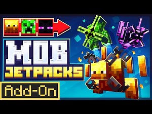Mob Jetpacks Addon - Minecraft Marketplace Trailer