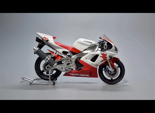 田宫1/12雅马哈YZF R1模型制作完结展示