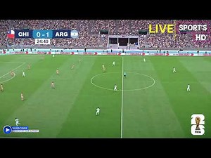 🔴LIVE : CHILE VS ARGENTINA | WORLD CUP QUALIFICATION CONMEBOL 2025 | MATCH LIVE NOW
