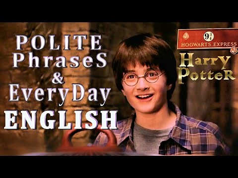 Learn English with Harry Potter | English LESSON: Essential Phrases | Vocabulatu For Daily Use