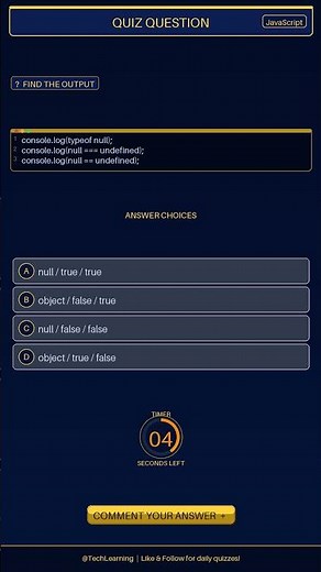 Can You Find the Output? JavaScript Quiz #Shorts